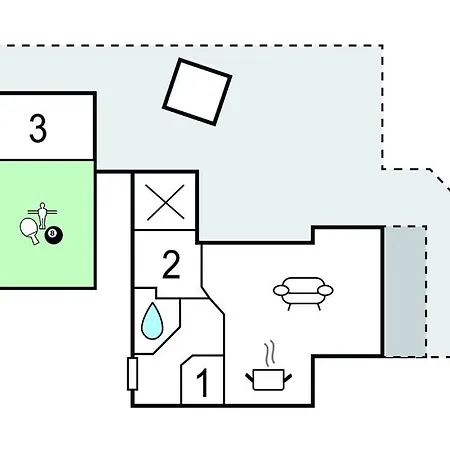 3 Bedroom Awesome In 度假居